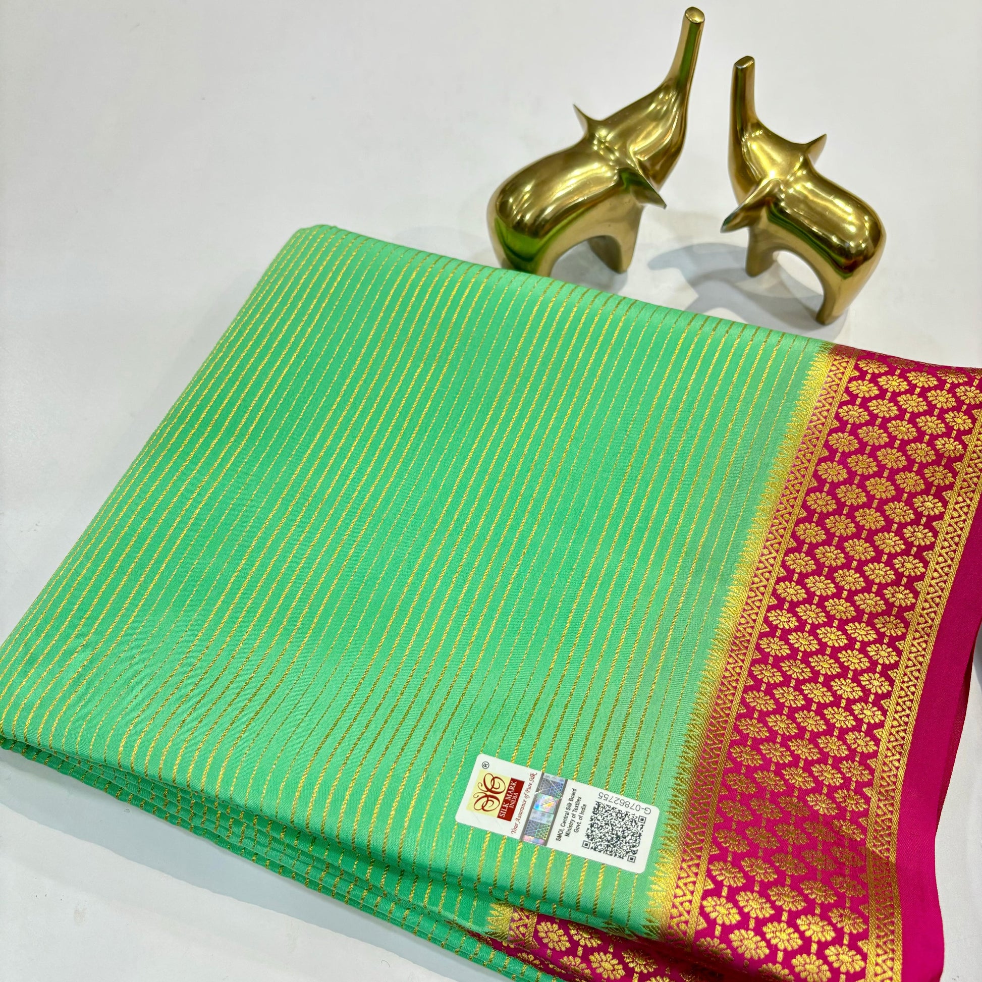 Pure Mysore Silk Saree