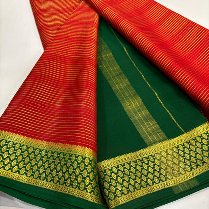 Pure Mysore Silk Saree