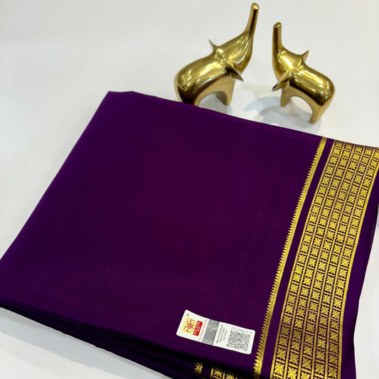 Pure Mysore Silk Saree