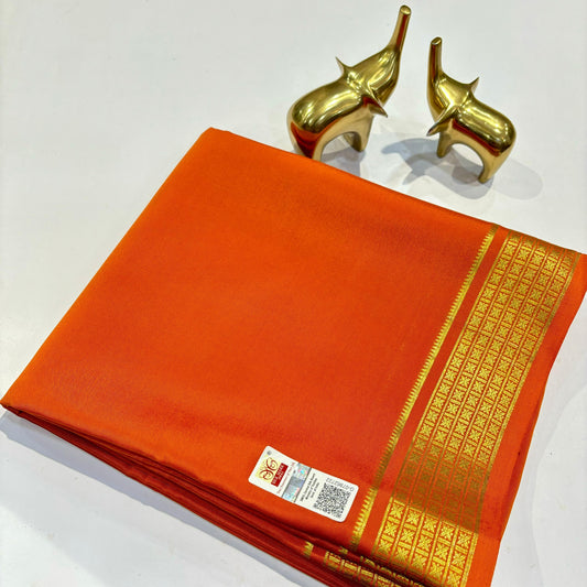 Pure Mysore Silk Saree