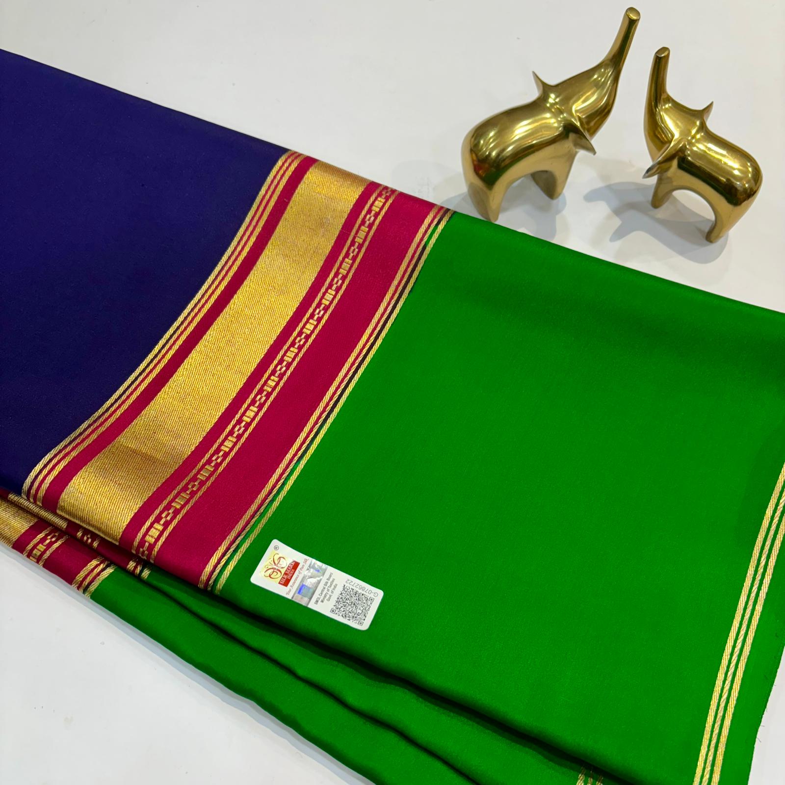 Pure Mysore Silk Saree 