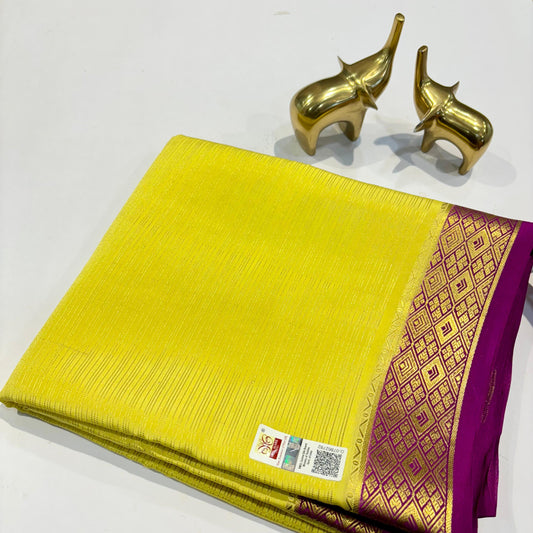 Pure Mysore Silk Saree