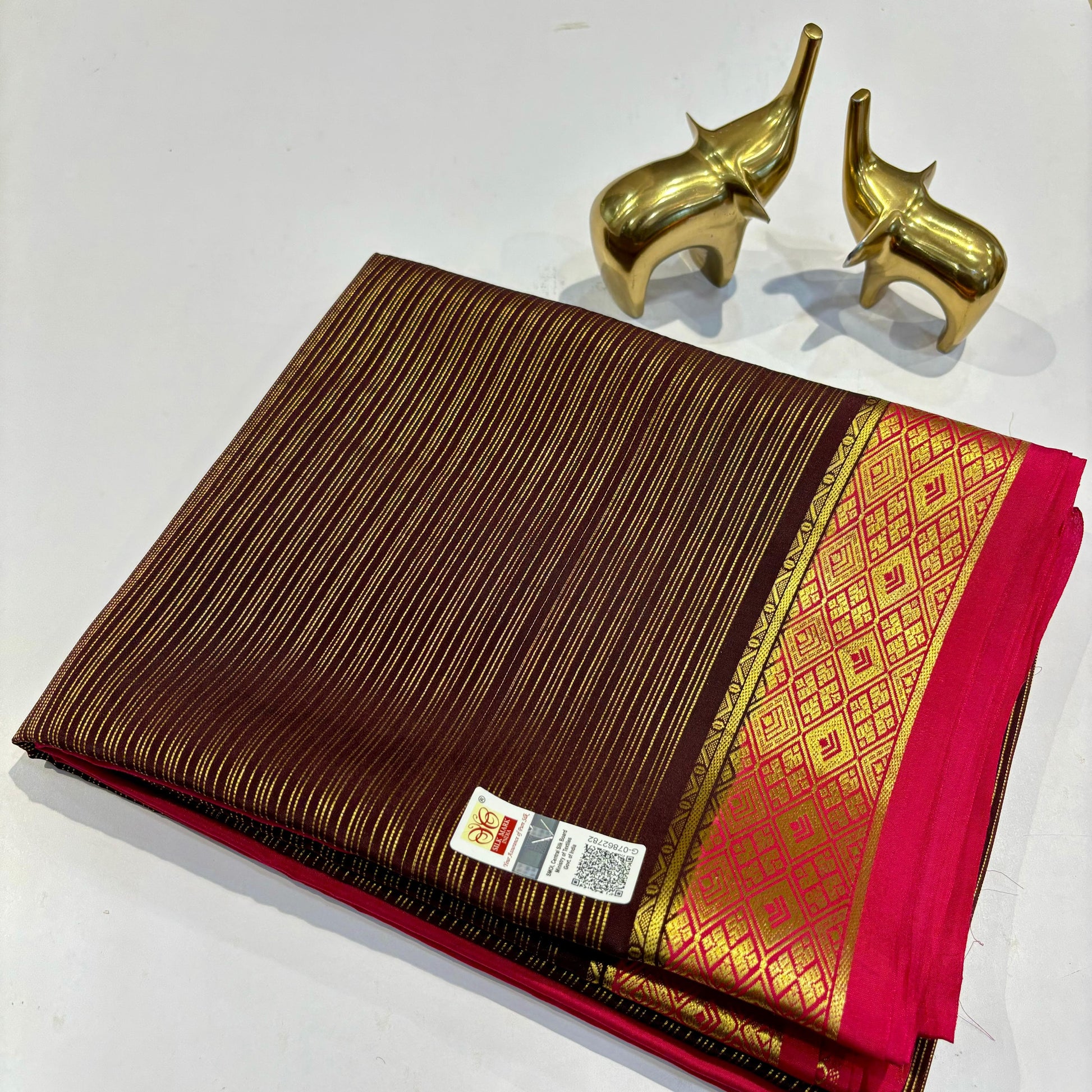 Pure Mysore Silk Saree