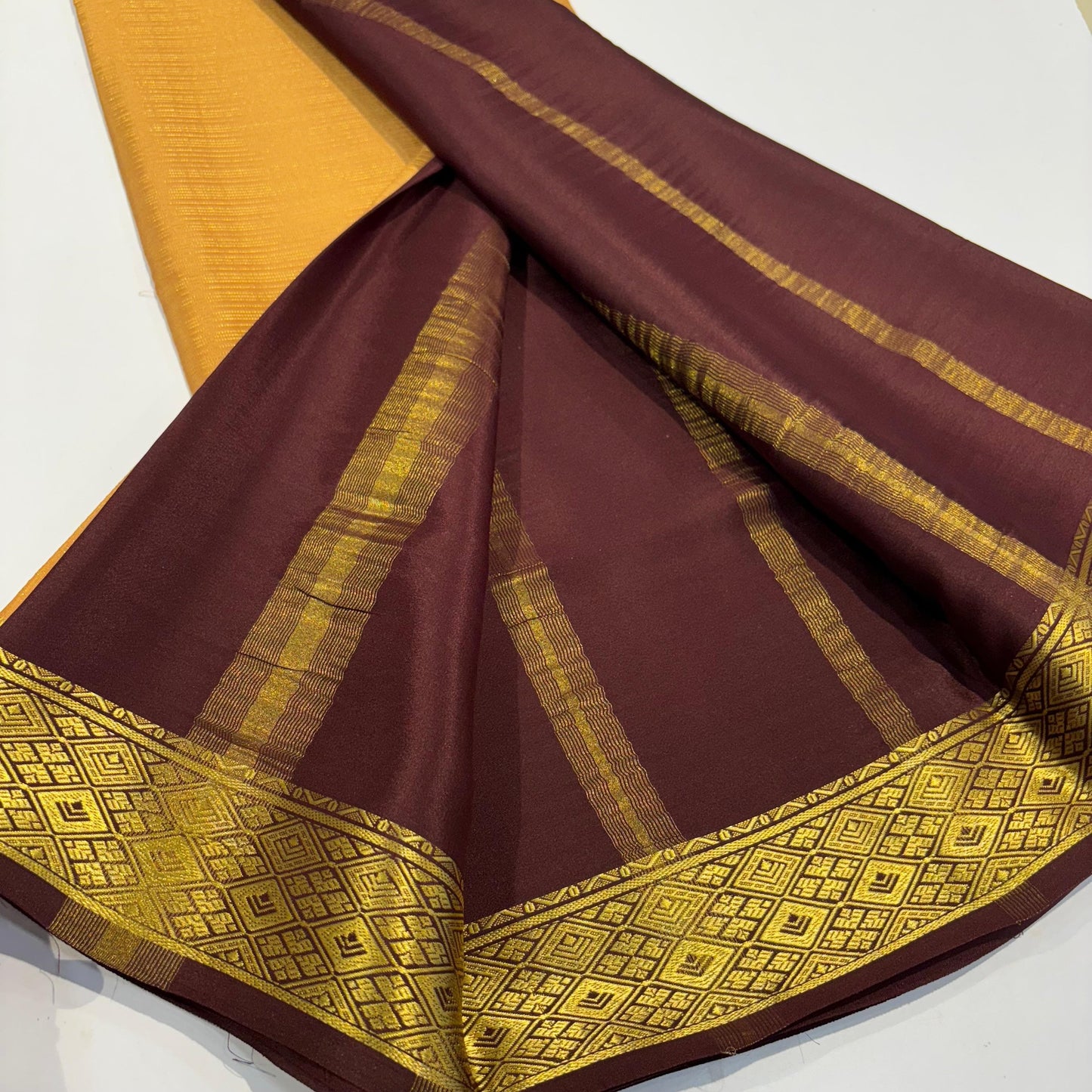 Pure Mysore Silk Saree