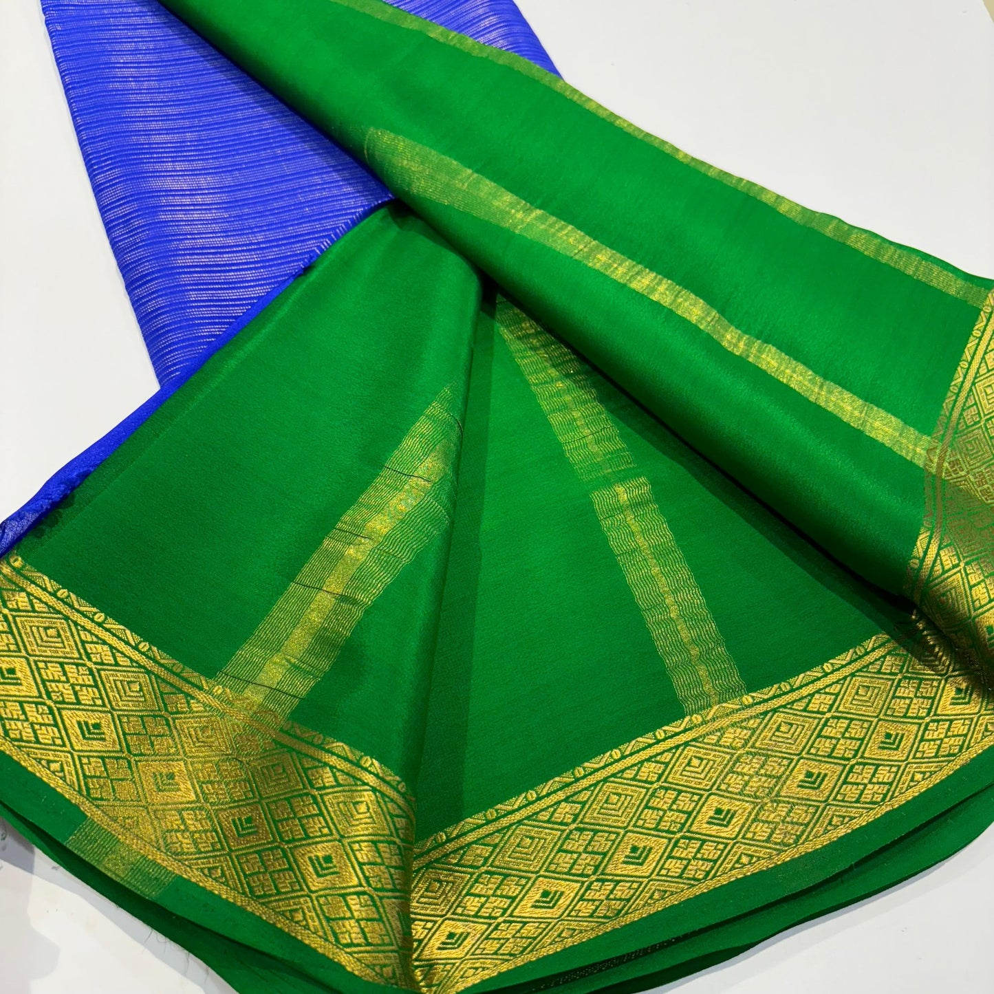 Pure Mysore Silk Saree