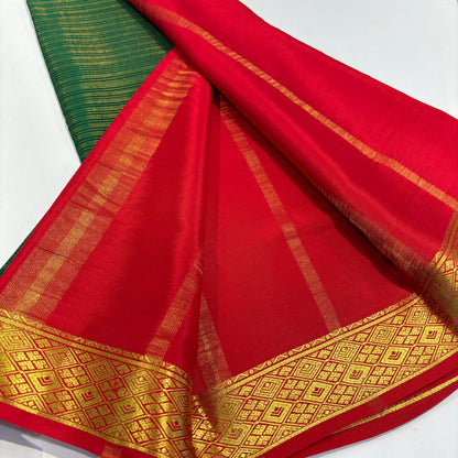 Pure Mysore Silk Saree