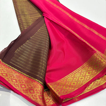 Pure Mysore Silk Saree