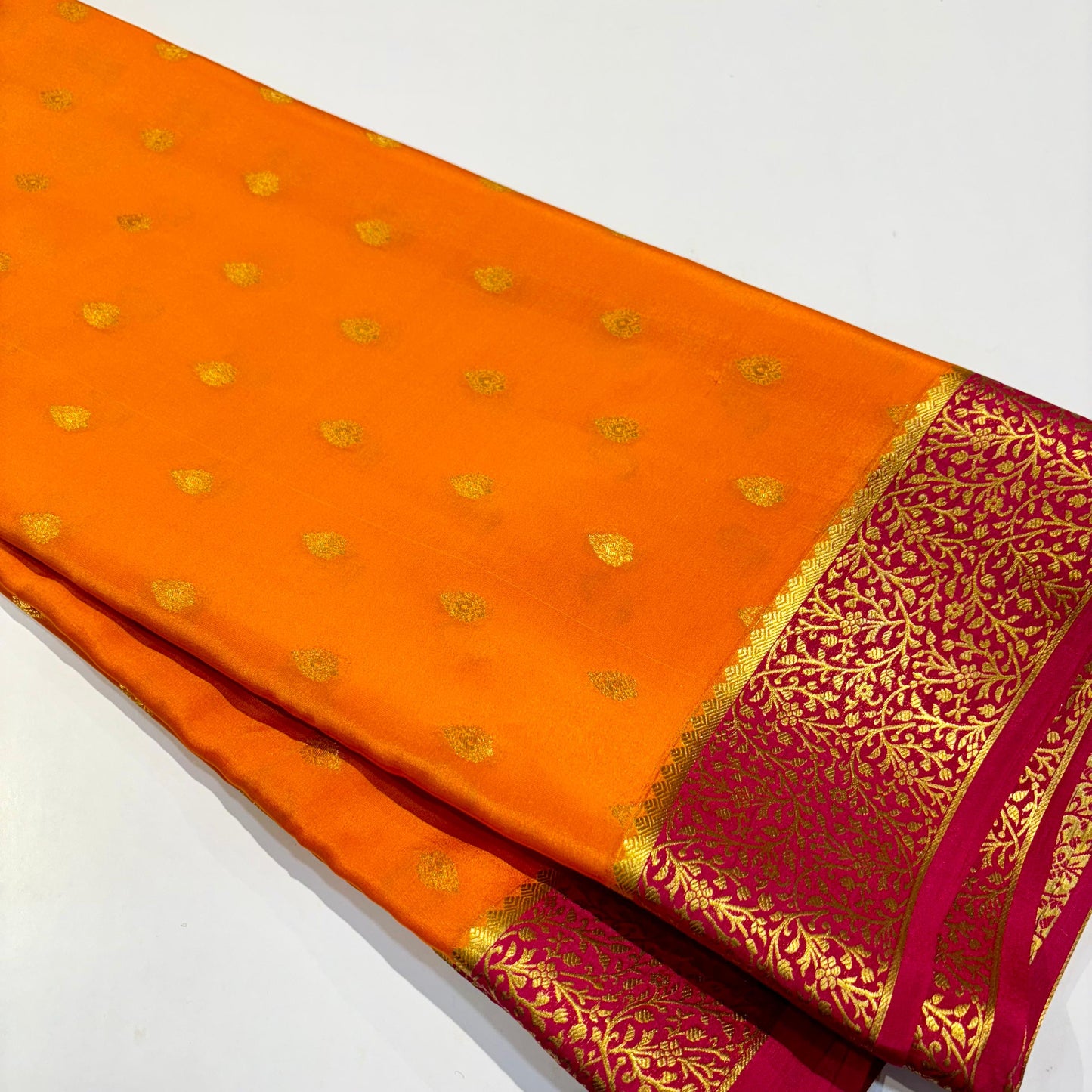 Pure Mysore Silk Saree