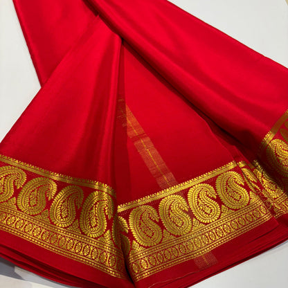 Pure Mysore Silk Saree