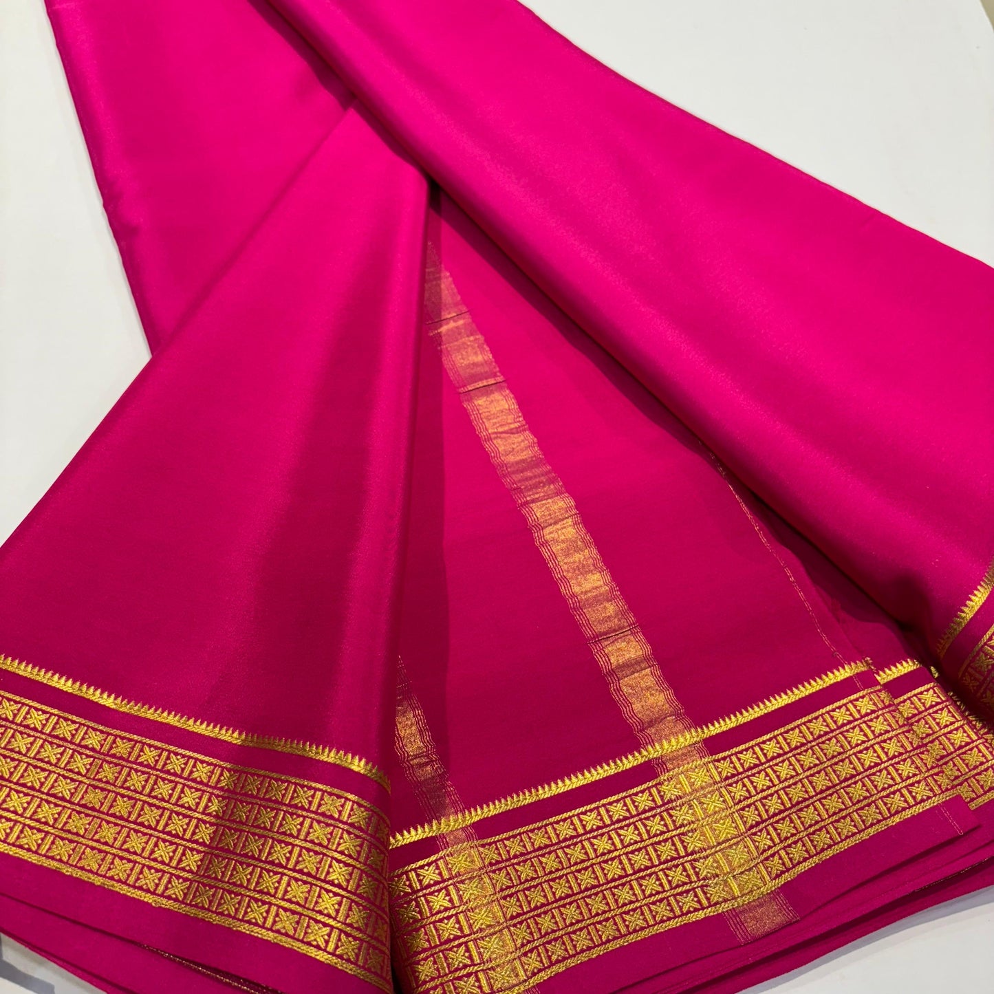 Pure Mysore Silk Saree