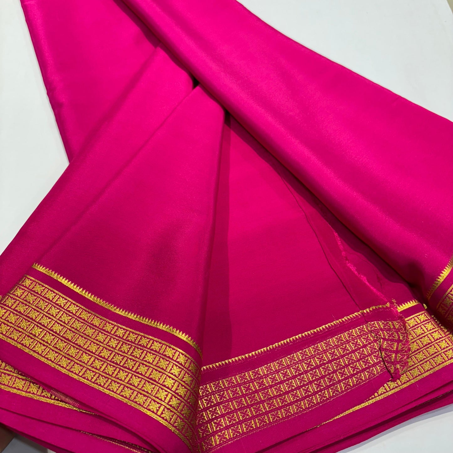 Pure Mysore Silk Saree