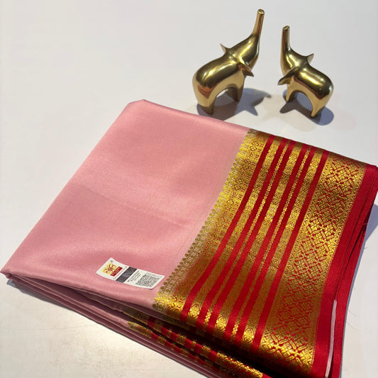 Printed Pure Mysore Silk Saree