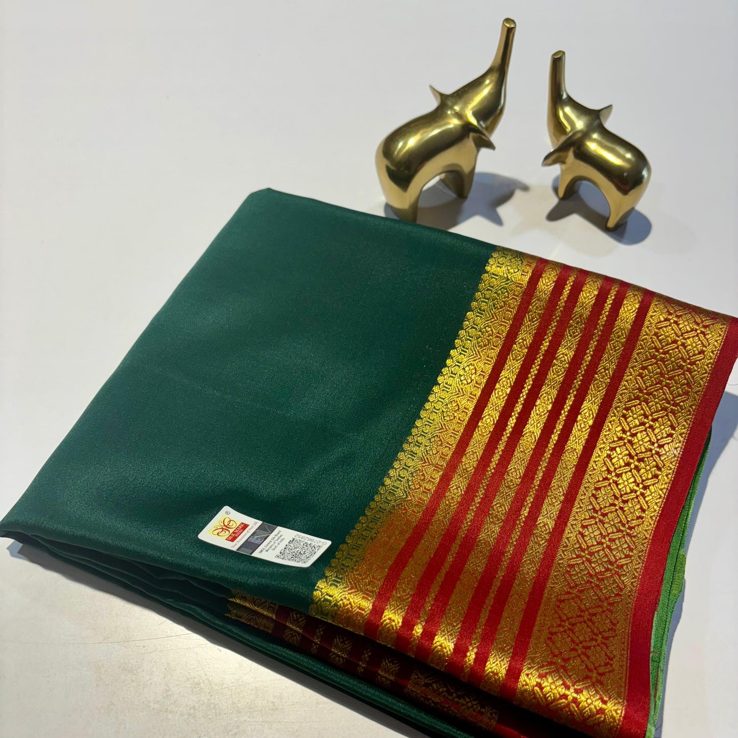 Printed Pure Mysore Silk Saree