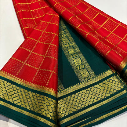 Pure Mysore Silk Saree