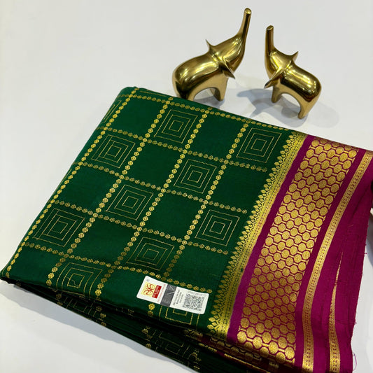 Pure Mysore Silk Saree