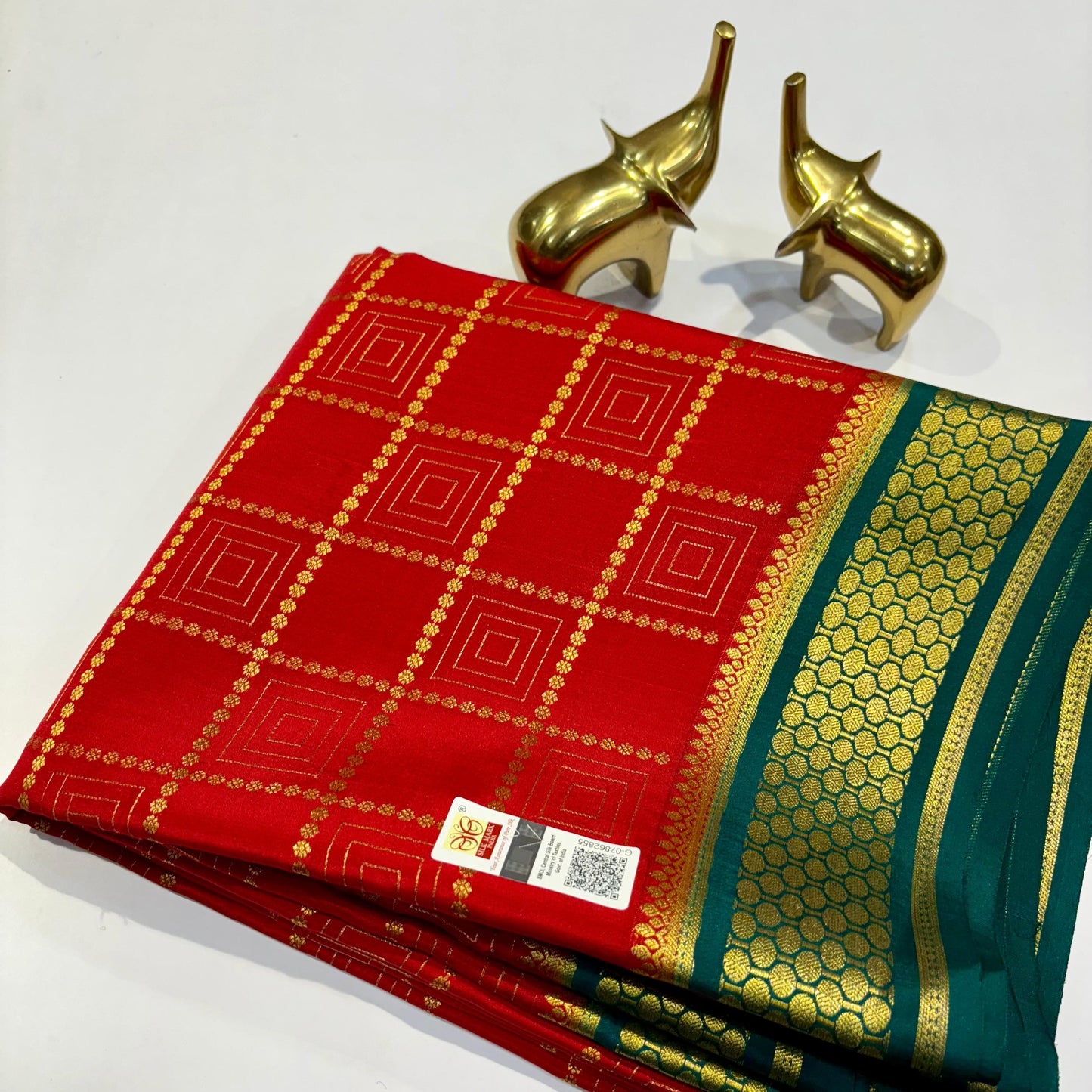 Pure Mysore Silk Saree