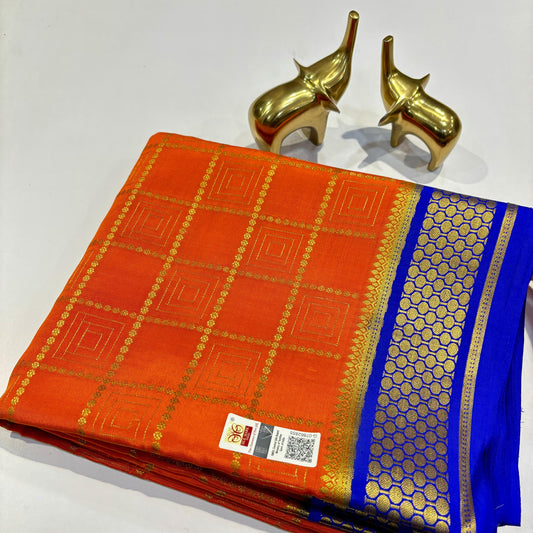 Pure Mysore Silk Saree