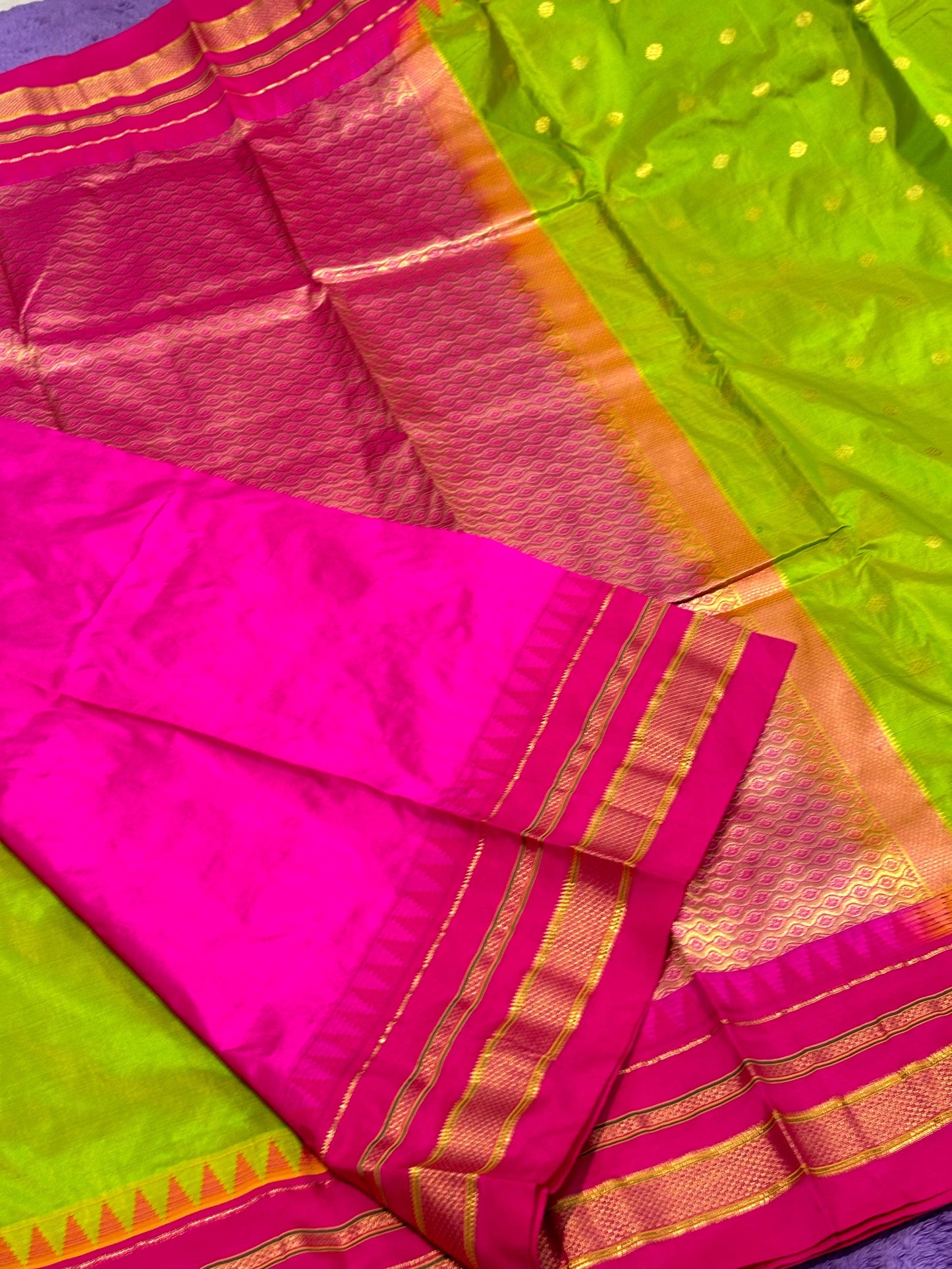 Pure Ilkal Silk Saree