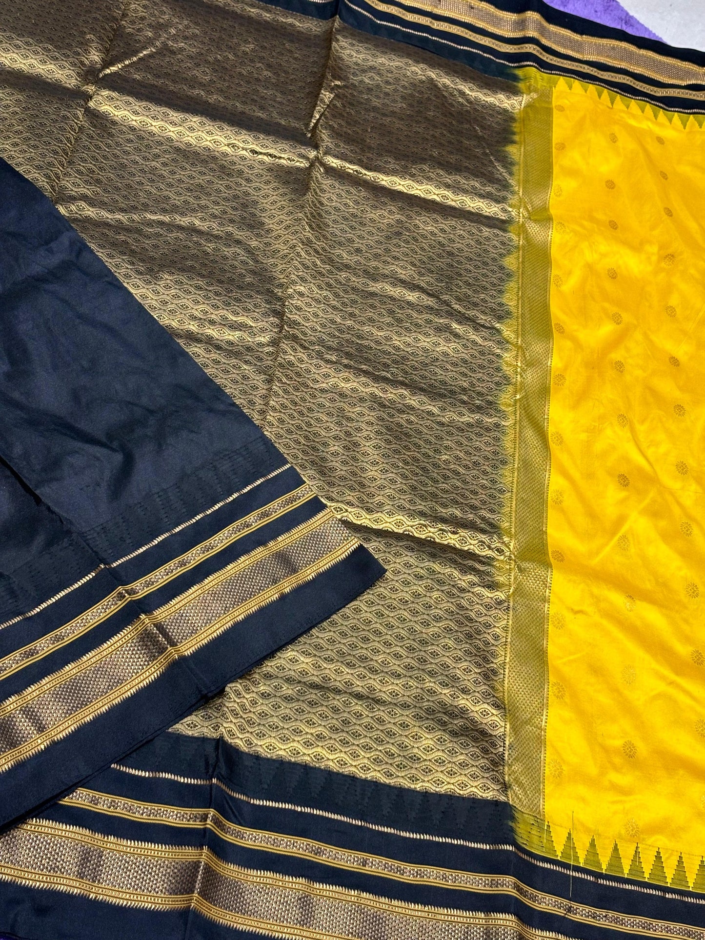 Pure Ilkal Silk Saree