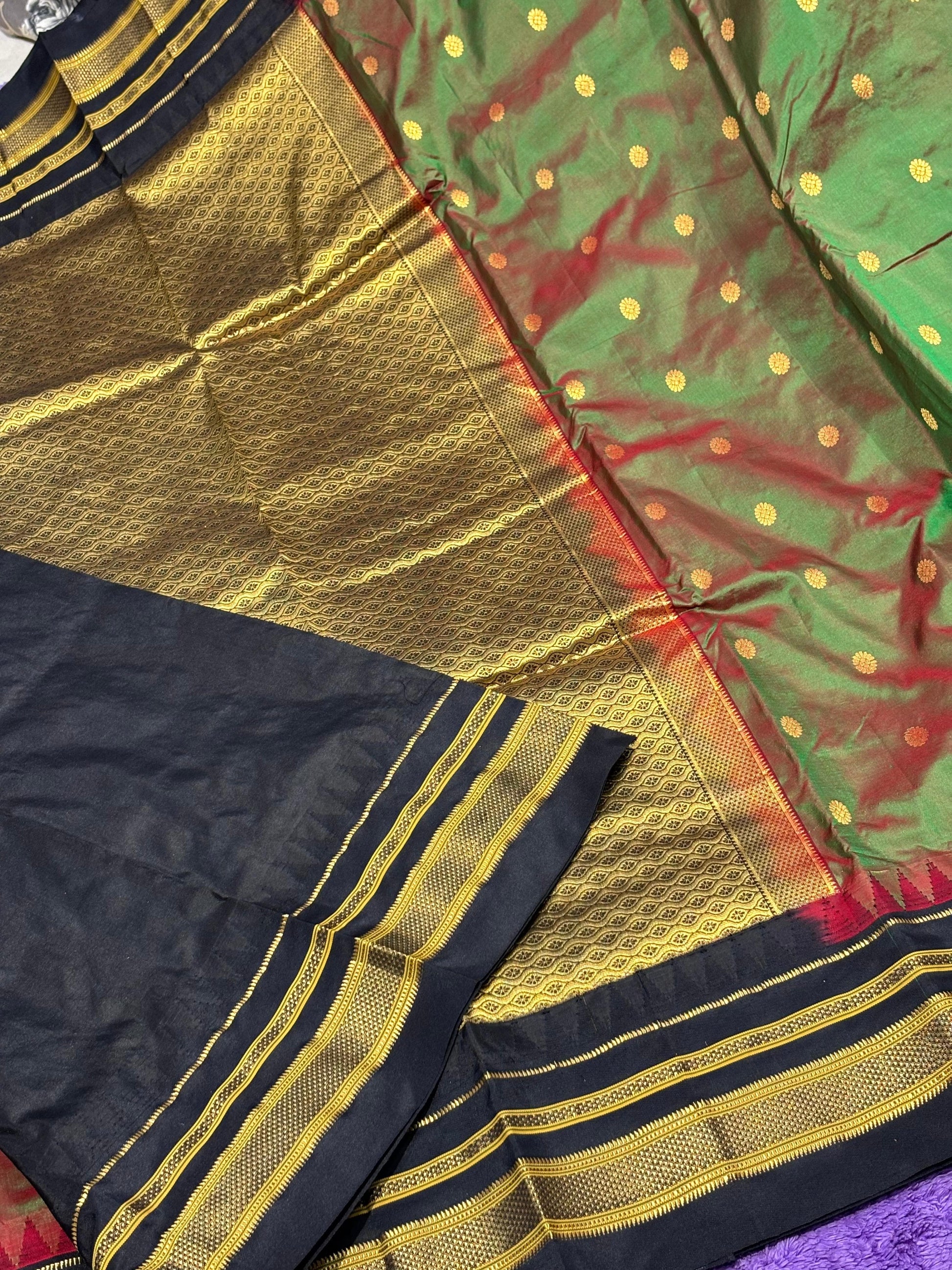 Pure Ilkal Silk Saree