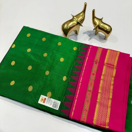 Pure Ilkal Silk Saree