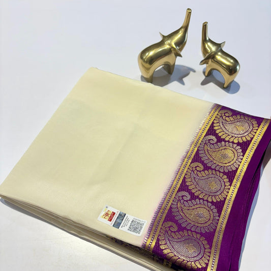 Pure Mysore Silk Saree 