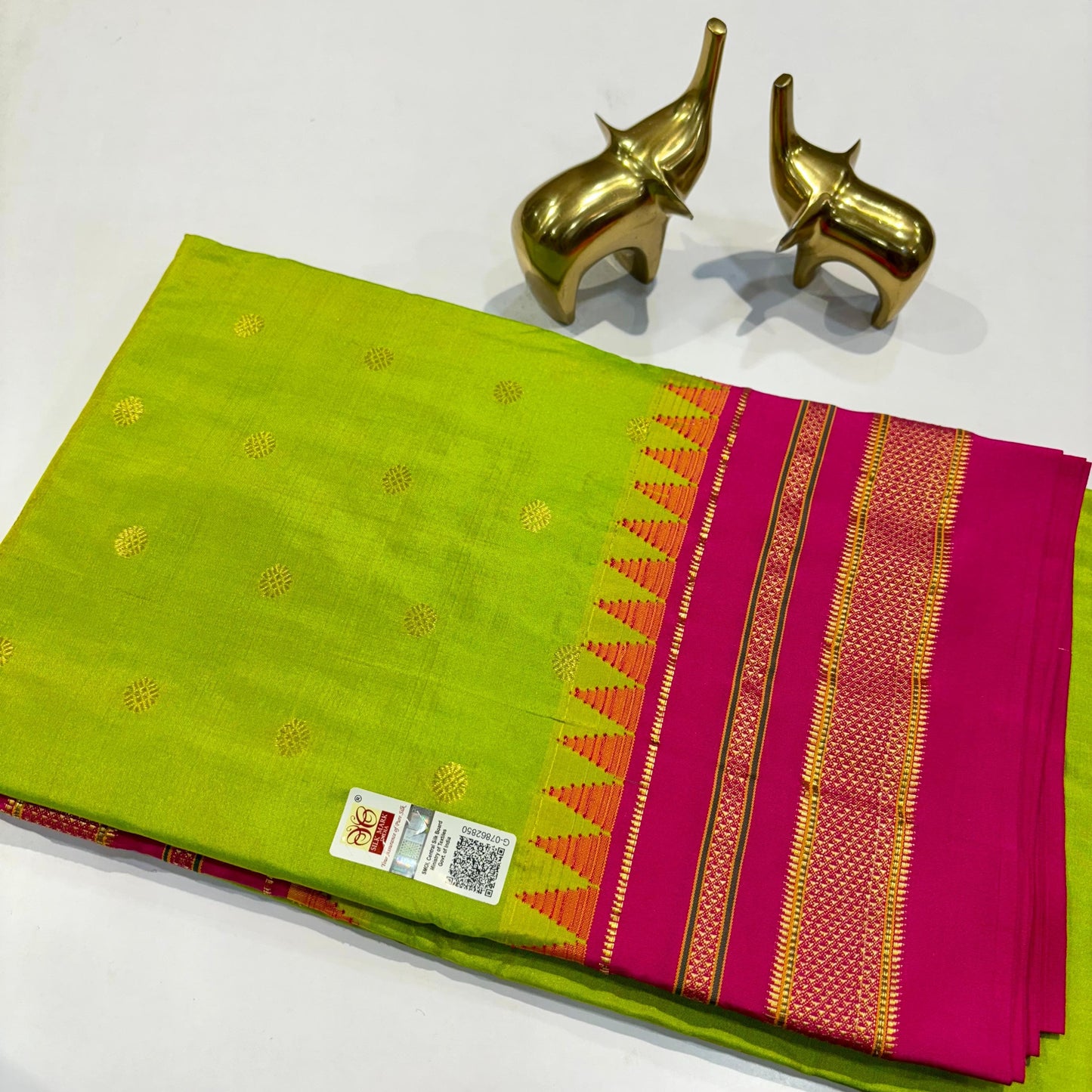 Pure Ilkal Silk Saree