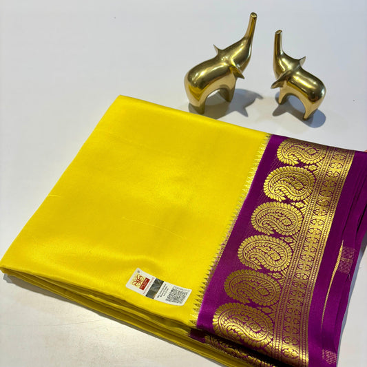 Pure Mysore Silk Saree 