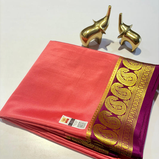 Pure Mysore Silk Saree 