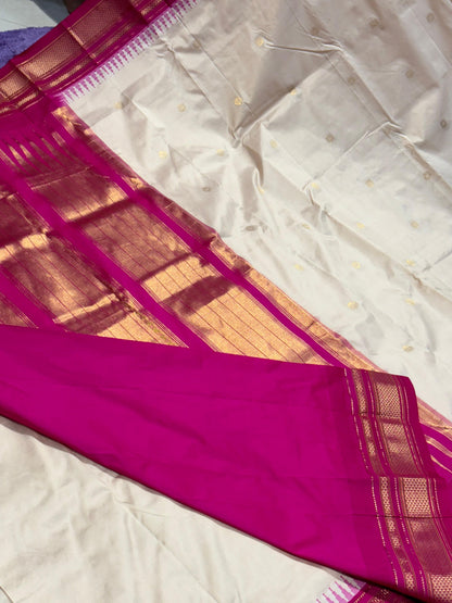 Pure Ilkal Silk Saree