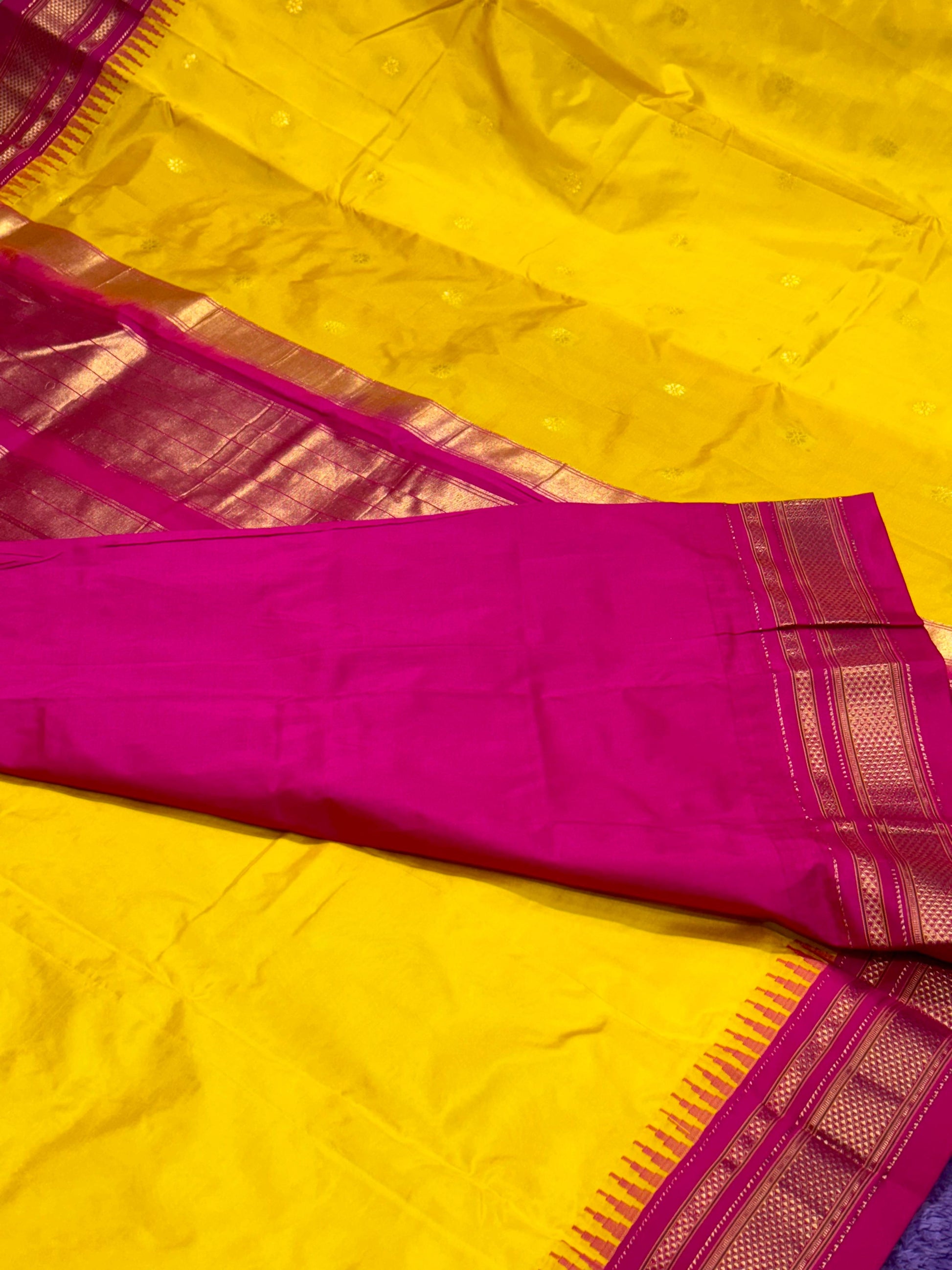 Pure Ilkal Silk Saree