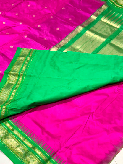 Pure Ilkal Silk Saree