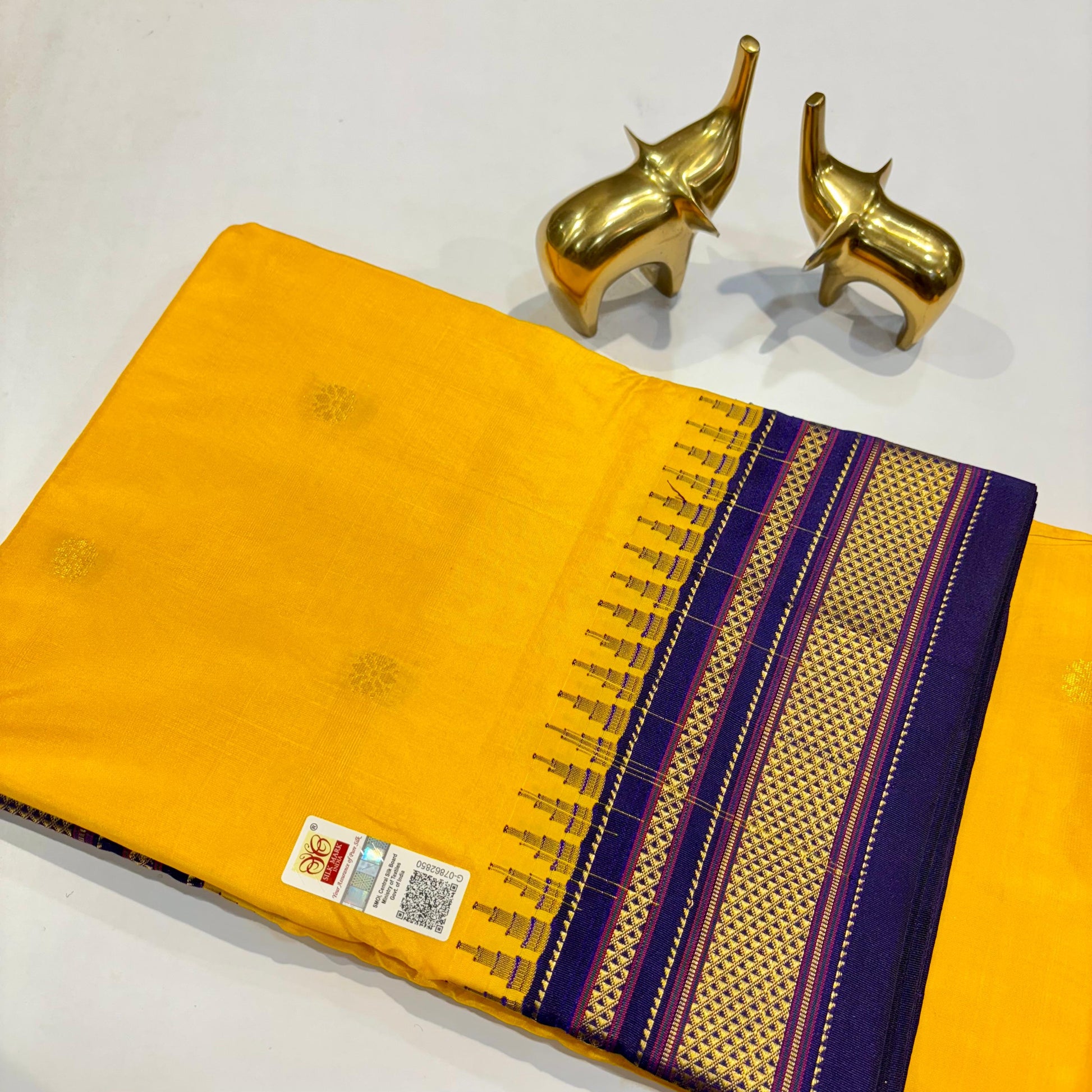 Pure Ilkal Silk Saree