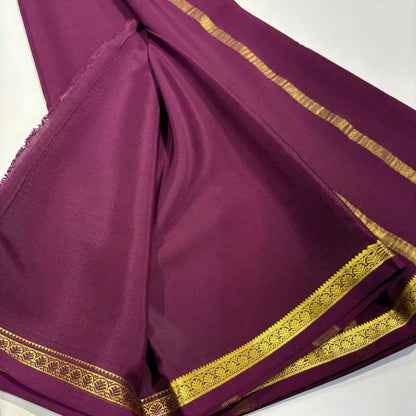 Pure Mysore Silk Saree | 120 grams