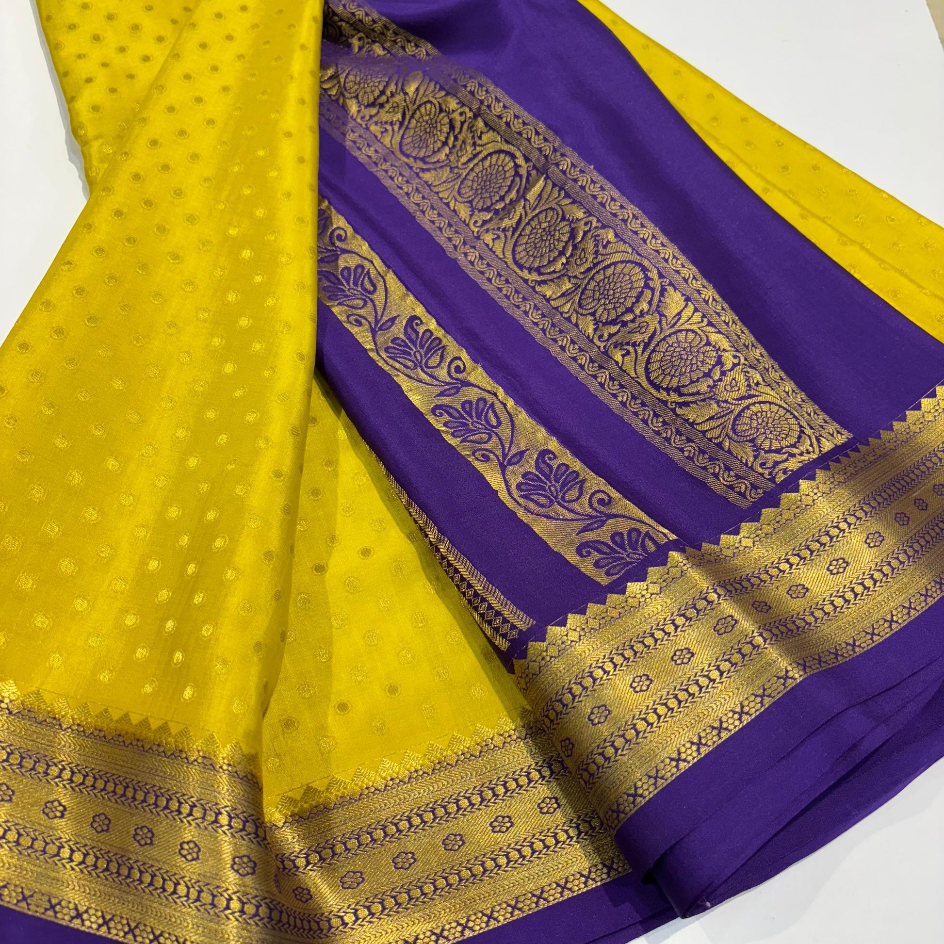 Pure Mysore Silk Saree