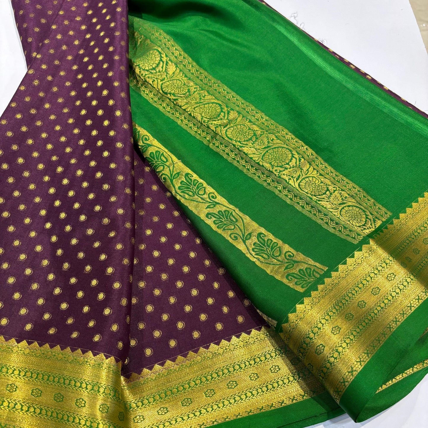 Pure Mysore Silk Saree