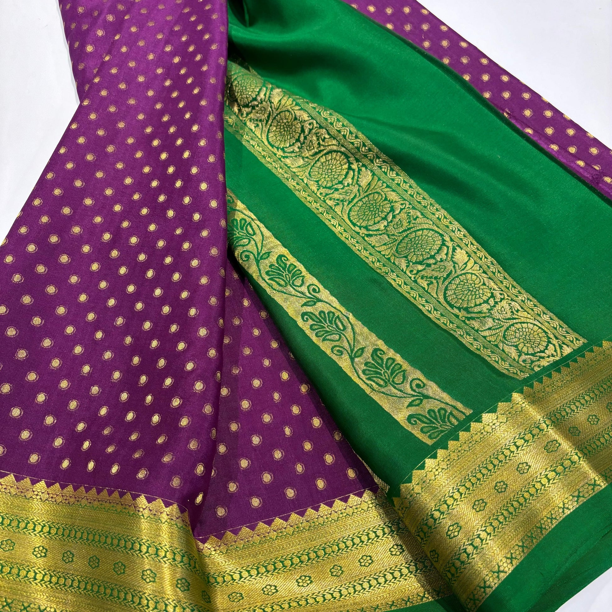 Pure Mysore Silk Saree