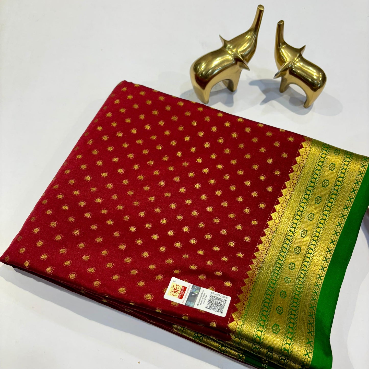 Pure Mysore Silk Saree