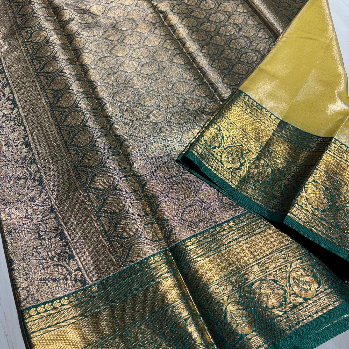 Kanchivaram Soft Tissue Silk Saree