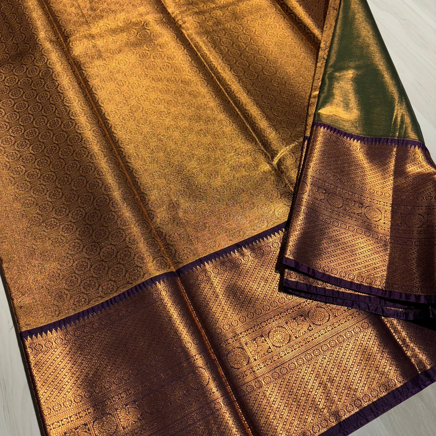 Kanchivaram Soft Tissue Silk Saree