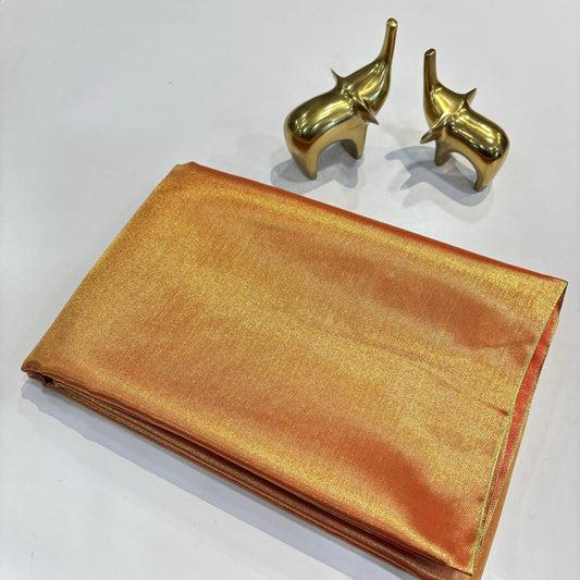 Semi Kanchivaram Soft Tissue Saree