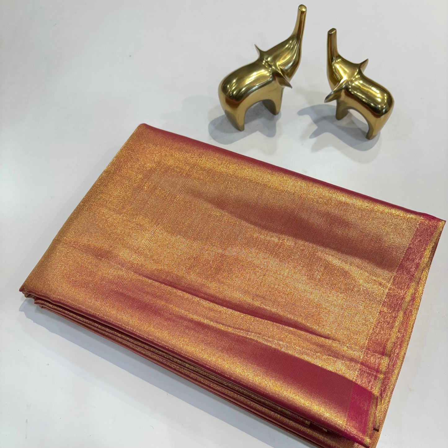 Semi Kanchivaram Soft Tissue Saree