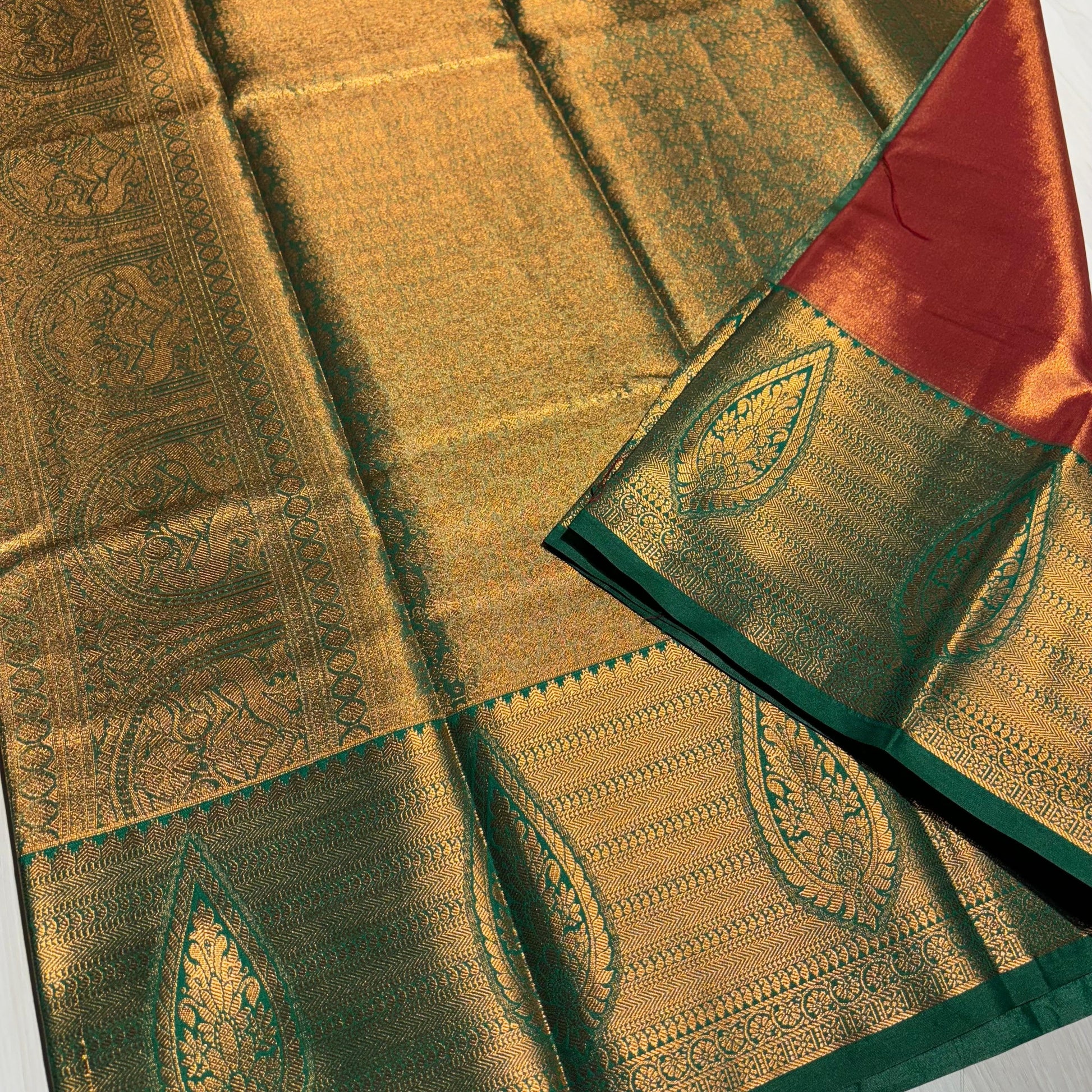 Kanchivaram Soft Tissue Silk Saree