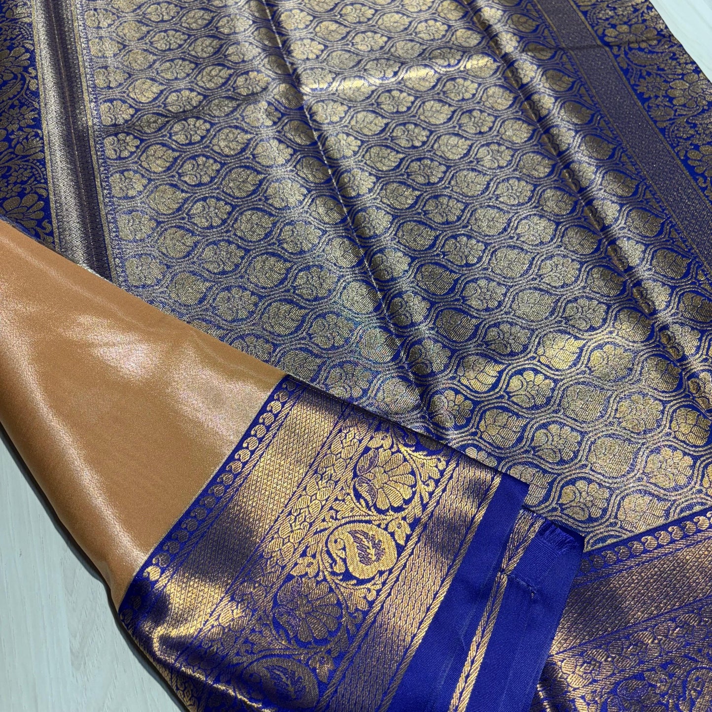 Kanchivaram Soft Tissue Silk Saree