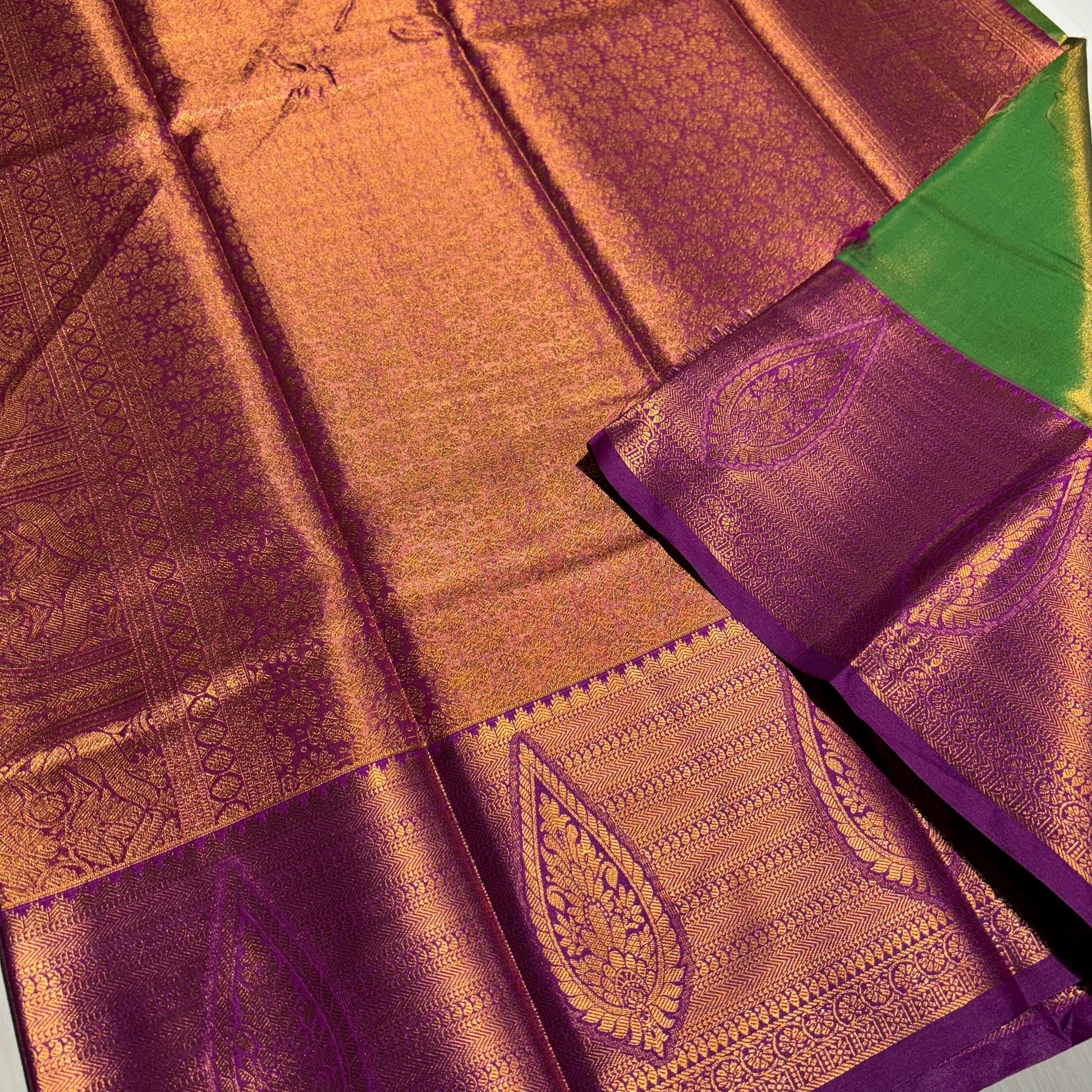 Kanchivaram Soft Tissue Silk Saree