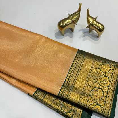 Kanchivaram Soft Tissue Silk Saree