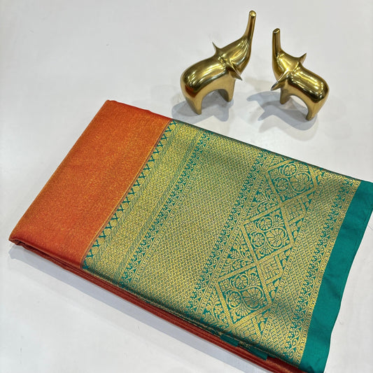 Kanchivaram Soft Tissue Silk Saree