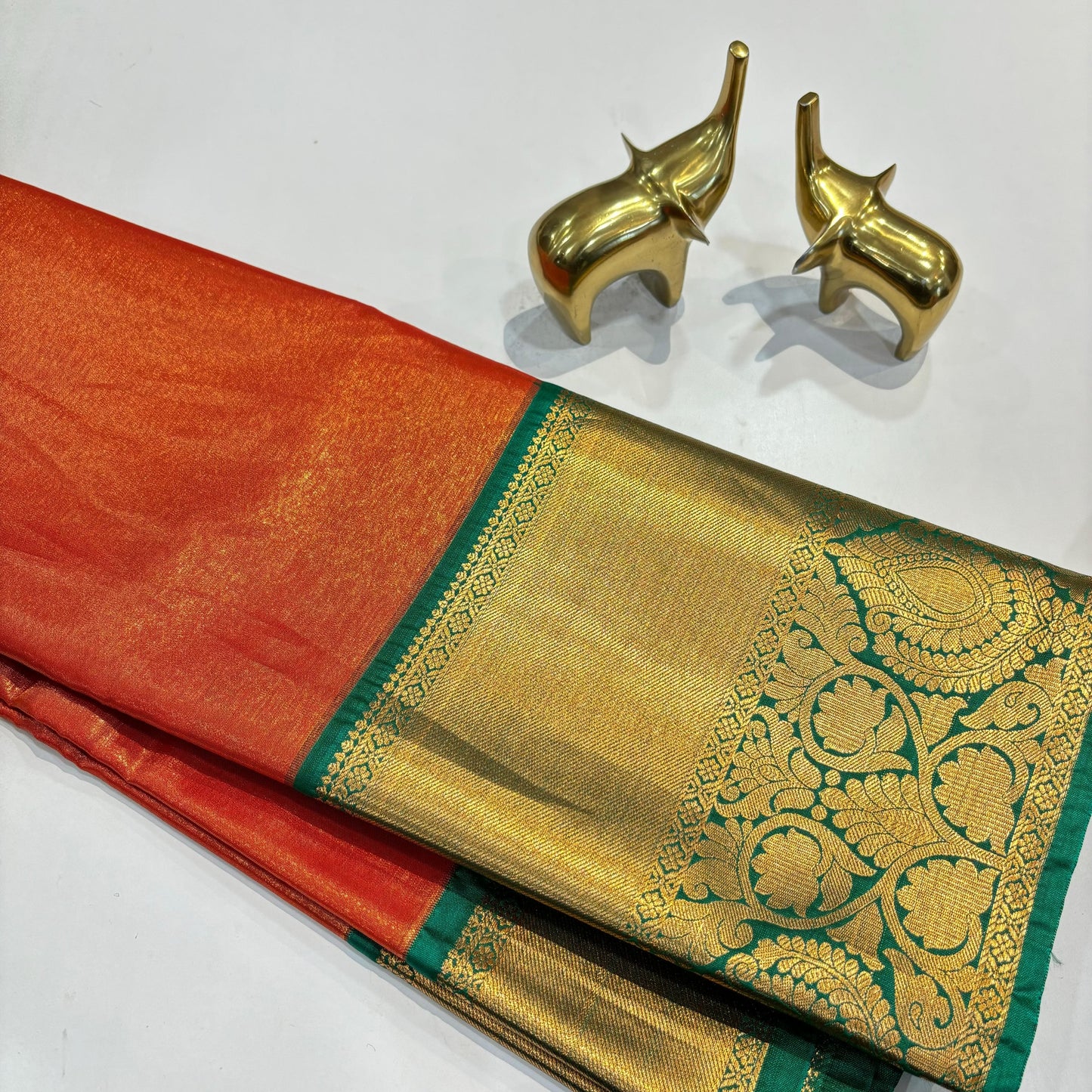 Kanchivaram Soft Tissue Silk Saree