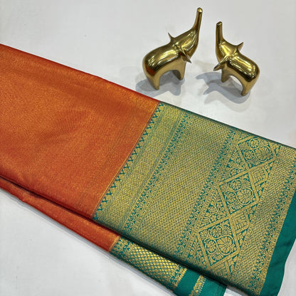 Kanchivaram Soft Tissue Silk Saree