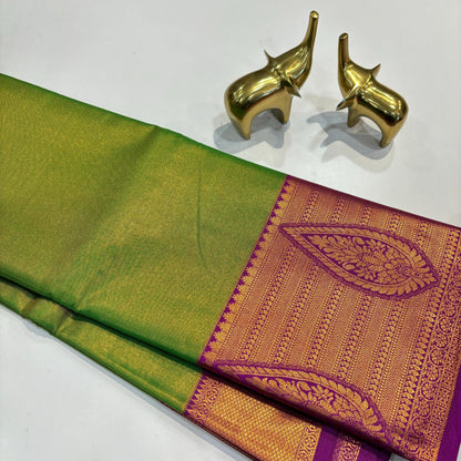 Kanchivaram Soft Tissue Silk Saree